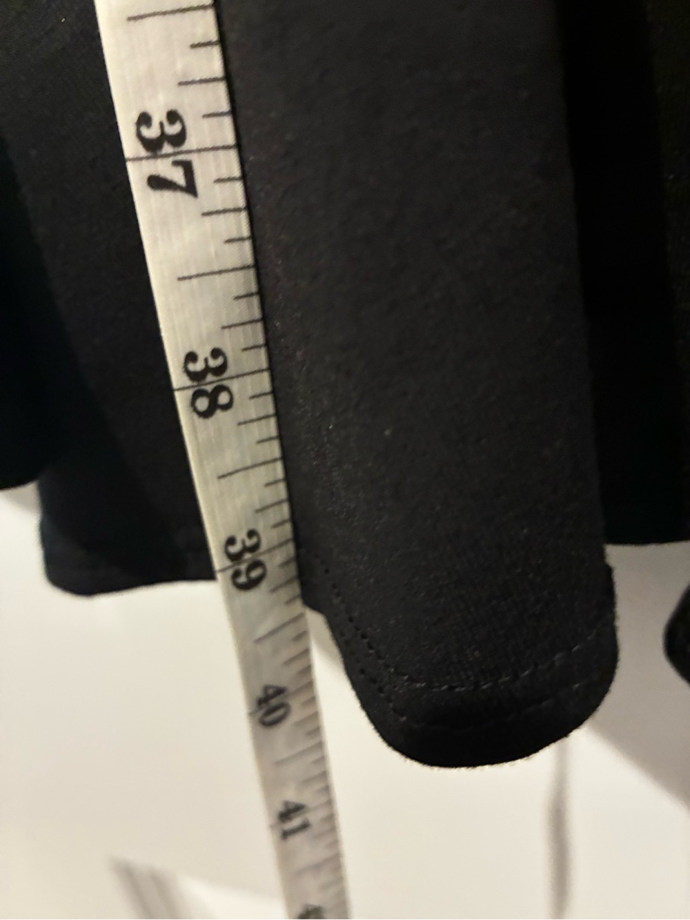 LuLaRoe Maurine Black Ruffle Hem/Sleeves Hi Low Dress XXS - Picture 3 of 5